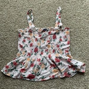 Floral tank top